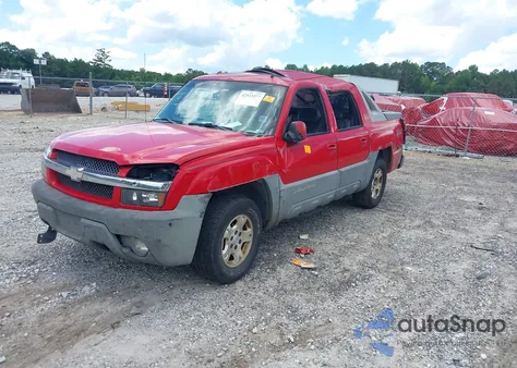 2002 Chevrolet Avalanche 1500 z USA, uszkodzony, nr VIN 3GNEK13T42G100359